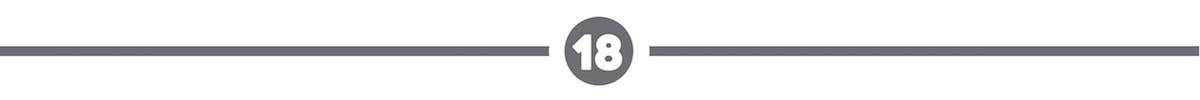 A dividing line with a '18' in the middle.