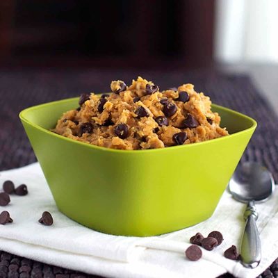 A picture of Healthy Chocolate Chip Peanut Butter Cookie Dough