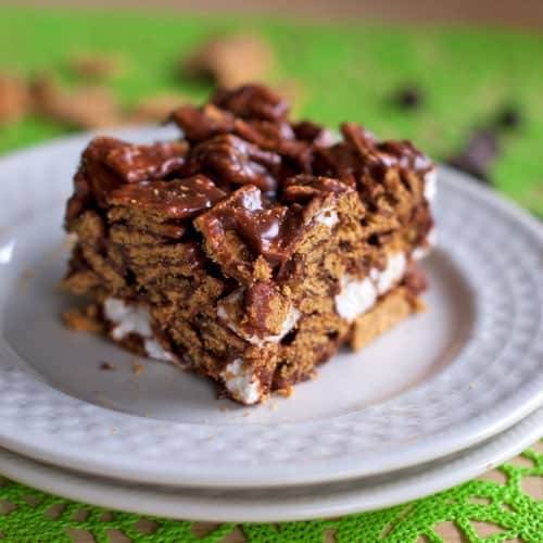 A picture of Golden Grahams S'mores Bars